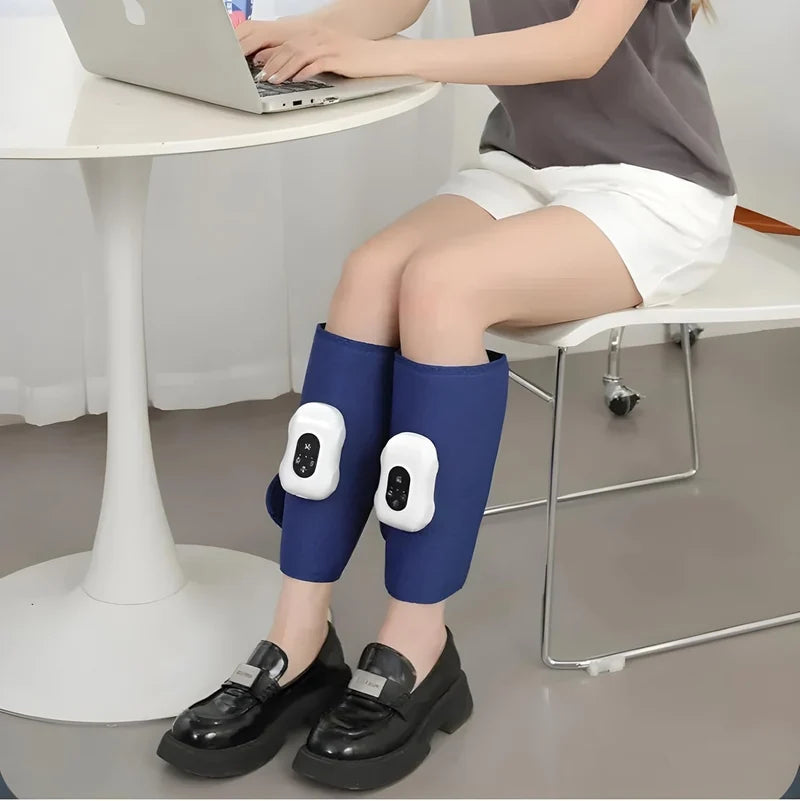S6 Cordless Electric Leg Massager – Rechargeable Compression Massage Wrap