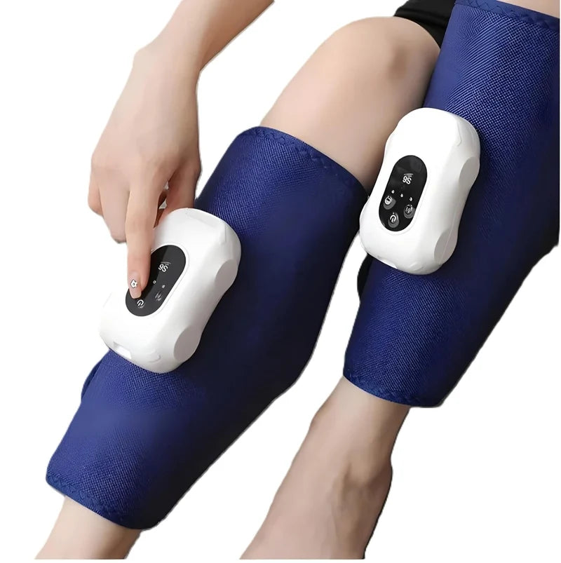 S6 Cordless Electric Leg Massager – Rechargeable Compression Massage Wrap