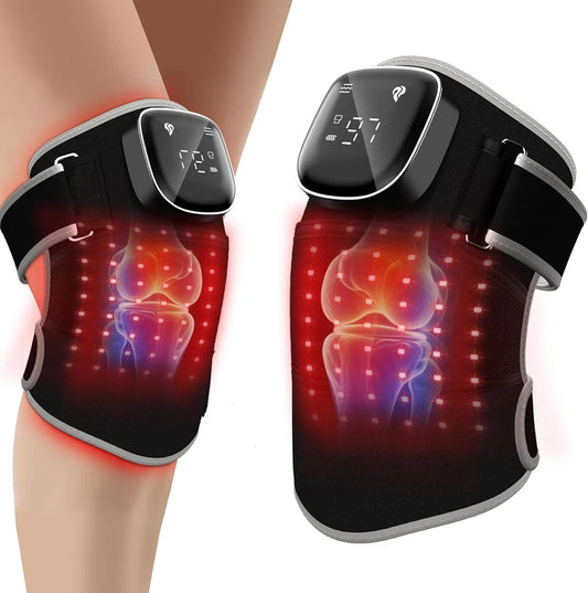 Heated Knee Massager – Electric Knee Wrap with Soothing Heat & Massage for Relaxation