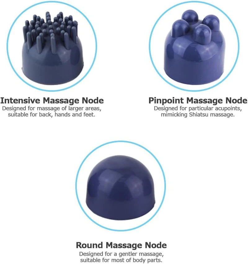 MILINDA Dual Head Massager – Electric Body Massage Device for Relaxation & Everyday Use