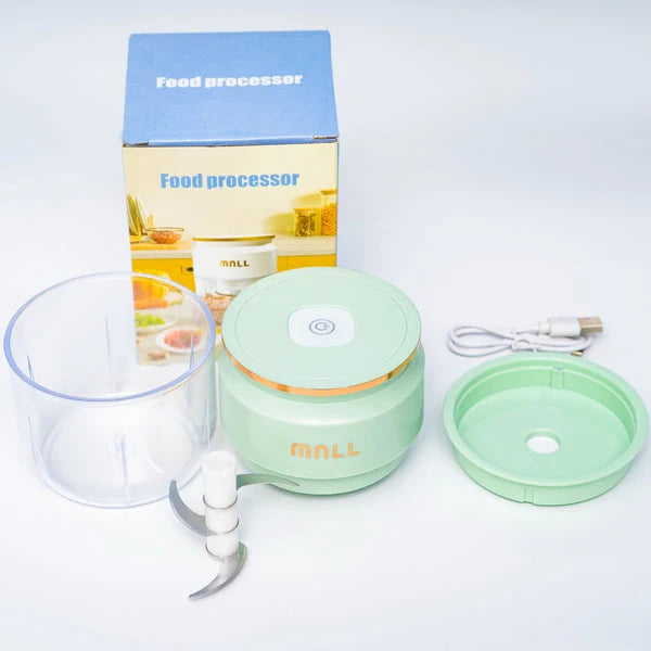 Mini Electric Food Chopper – Portable Electric Food Processor