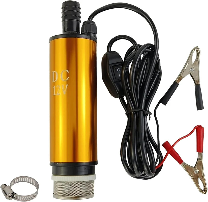 Portable Fuel Transfer Pump – Electric Fuel Siphon Pump for Quick & Easy Liquid Transfe