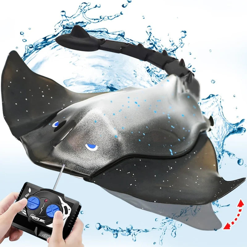 RC Swimming Devil Ray – Realistic Remote Control Stingray Water Toy | Fun Pool & Bath Toy for Kids