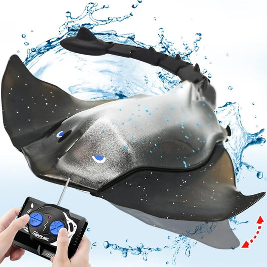 RC Swimming Devil Ray – Realistic Remote Control Stingray Water Toy | Fun Pool & Bath Toy for Kids