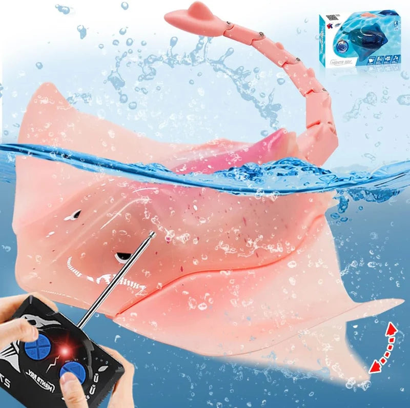 RC Swimming Devil Ray – Realistic Remote Control Stingray Water Toy | Fun Pool & Bath Toy for Kids