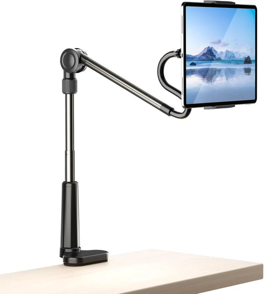 360° Rotating Lazy Phone Holder – Adjustable Mobile Phone Stand for Desk, Bed & Home
