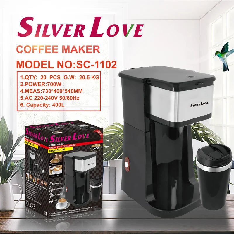 Single-Serve Coffee Maker – Compact & Convenient Coffee Machine for Home and Office
